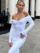 TARUXY 2023 Frühlings-Strickkleid für Damen, V-Ausschnitt, Langarm, figurbetont, Pullover, Kleider, Basic, elastisch, lässig, Skinny, Vestidos, Schwarz